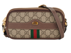 GG Supreme Ophidia Crossbody, Canvas, Beige, 546597.0959, DB/E, 3*